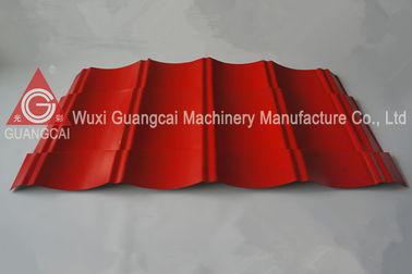 Glazed Roof Tile Color Coated Sheet / Galvanized Colour Coated Roofing Sheet
